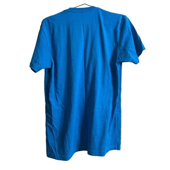 Next Level Shirt Unisex Medium Blue Mangala Yoga Maui Crewneck Short Sleeve - Picture 2 of 4